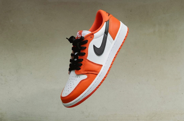 Air jordan discount 1 low naranja